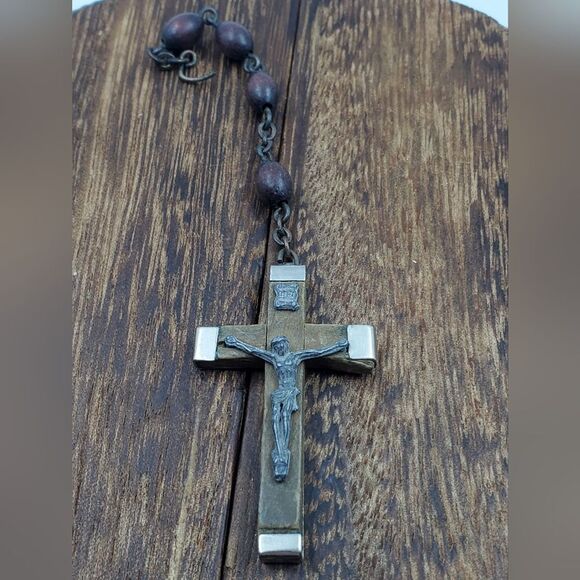 Crucifix cross rosary religious gift‎ - Picture 1 of 3
